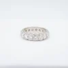 Vintage 14k Natural 3.8ctw Diamond Eternity Band Ring Gold Size 6.25, view 2