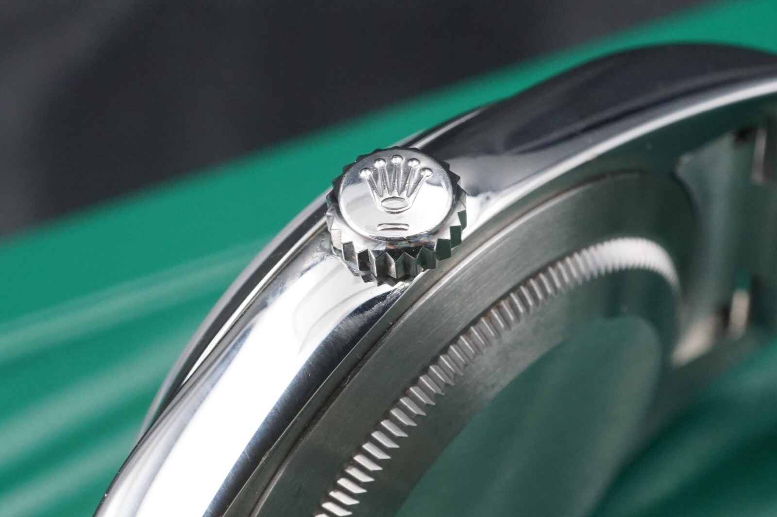 Rolex Oyster Perpetual 114300 39mm 2016 Dark Rhodium Dial Box Card, view 5