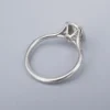 Tiffany & Co. Soleste Diamond Halo Ring Platinum Size 7.5 1 ctw Cushion, view 12