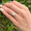 Antique Tiffany & Co Diamond Engagement Ring Platinum 2.15ct GIA Sz 5.75, view 10
