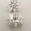 Asprey 18k Gold Daisy Heritage Diamond Cluster Stud Earrings 2.2ctw, view 7