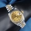 Rolex Datejust 69173 SS 18k 1991 Ladies 26mm Jubilee Bracelet Warranty, view 1