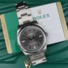 Rolex Oyster Perpetual 114300 39mm 2018 Dark Rhodium Dial Box Card, view 1