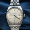 Rolex Datejust Ref 16014 Silver Stick Dial 7.5" SS Warranty 1979 36mm, view 1