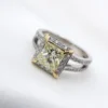 FiKai Platinum 1.2ct Diamond Engagement Ring VS1 18k Gold Sz 6 GIA, view 4