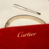 Cartier LOVE Bracelet Classic 18k White Gold Sz 18 Screwdriver Pouch Cert, view 6