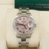 2022 Ladies DateJust Rolex 278240 SS Warranty 31mm Pink Dial Box Card, view 1