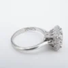 Tacori 1.5ct Radiant Diamond Halo Engagement Ring EGL G SI1 Platinum Sz 5, view 4