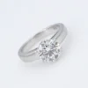 Diamond Engagement Ring Platinum GIA VS2 Solitaire 1.61ct Size 5.5, view 1