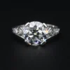 Antique Tiffany & Co Diamond Engagement Ring Platinum 2.15ct GIA Sz 5.75, view 5