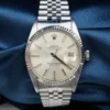 Rolex Datejust Ref 16014 Silver Stick Dial 7.5" SS Warranty 1979 36mm, view 2