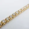 Classic 14k Natural Diamond Tennis Bracelet Yellow Gold 6ctw 6.75", view 4