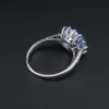 Antique Cut No Heat Ceylon Sapphire Diamond Ring 5.6ct Size 5.5 Lang, view 7