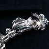 Van Cleef Arpels Folie de Pres Flower Diamond Earrings 18k 2" w/ Box, view 5