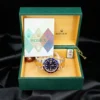 2004 Rolex Submariner 18k SS Date 16613 Blue Dial 40mm Full Set Box Papers, view 1