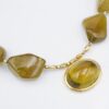 Darlene de Sedle 22k Gold Rare Grossular Garnet Necklace Designer, view 4