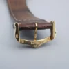 Cartier Tank Americaine 18k Yellow Gold Chrono Watch Leather 26mm 1730, view 6