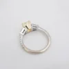 GIA 14k Natural Yellow Diamond 1.41ct Engagement Ring Bridal Set Sz 6, view 7