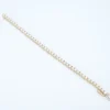14k Diamond Tennis Bracelet Yellow Gold Natural 7 cttw 7" Classic, view 4