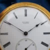 1880s 18k Yellow Gold Patek Philippe Co Pocket Watch MW Shaw Tx Dbl Hunter, view 4