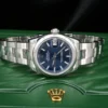 DJ31 DateJust Rolex 178240 SS Warranty 31mm Blue Dial Box Tags, view 3