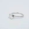 Diamond Engagement Ring 14k White Gold GIA VS1 Solitaire 1.3ct Size 6, view 6