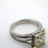 FiKai Platinum 1.2ct Diamond Engagement Ring VS1 18k Gold Sz 6 GIA, view 10