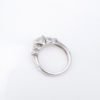 Platinum Hearts Arrows Diamond Engagement Ring 1ct H SI1 AGS Cert Size 6, view 5