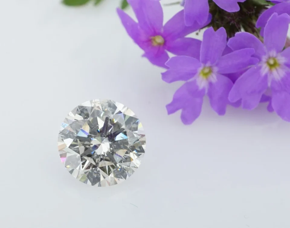 Loose Round Brilliant RBC Natural Diamond 3.65ct J I1 GIA Cert CO1299