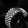 2000 Rolex Datejust Ref 16220 Blue Diamond Dial Bezel 18k SS Warranty 36mm, view 5