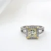 FiKai Platinum 1.2ct Diamond Engagement Ring VS1 18k Gold Sz 6 GIA, view 5