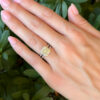 FiKai Platinum 1.2ct Diamond Engagement Ring VS1 18k Gold Sz 6 GIA shown worn