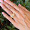 Impressive Marquise Natural Diamond Eternity Ring Size 6.25 10mm 5cttw shown worn