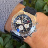 2016 Breitling Chronomat 44 GMT Black Onyx Dial AB0420 Box & Papers 44mm shown worn