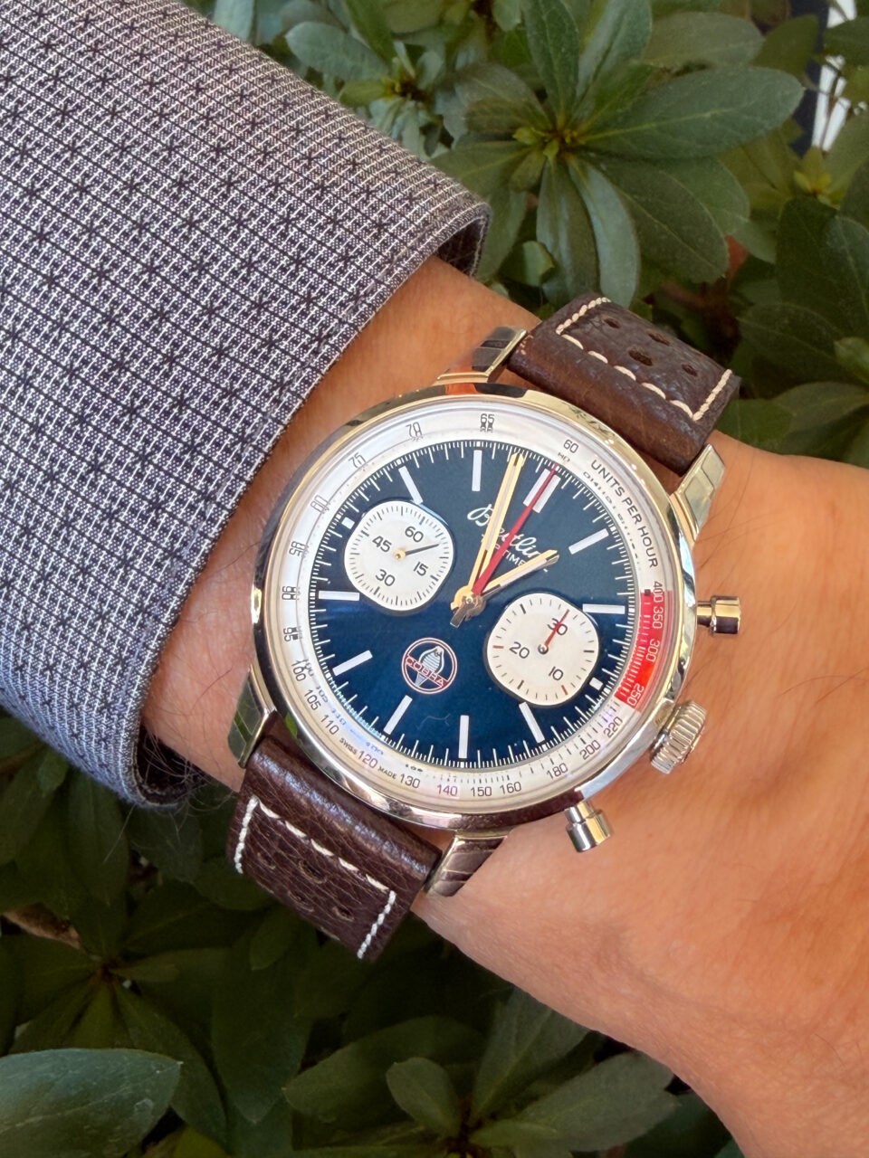 Breitling Top Time Shelby Cobra B01 AB01763A1C1X1 Blue Dial w/Box 41mm, view 2