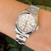 1999 Ladies Rolex Date 79160 Stainless Steel Warranty 26mm Oyster Bracelet, view 2