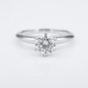 Tiffany & Co Diamond Engagement Ring Platinum 1ct VS1 I Size 7.5 Box, view 4