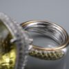 18k Palmiero 20ct Green Beryl Yellow Diamond Halo Cocktail Ring Size 7.5, view 8
