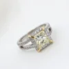 FiKai Platinum 1.2ct Diamond Engagement Ring VS1 18k Gold Sz 6 GIA, view 6
