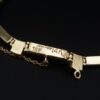 Calvin Begay 14K Gold Navajo Inlay Necklace Turquoise Coral Opal 18", view 8