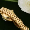 1980 Ladies Rolex President 18k Diamond Bezel 26mm 6917 Box Papers, view 5