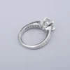 Platinum Asscher Diamond Engagement Ring 2.07 ct H IF GIA Flawless, view 11