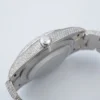 Rolex DJ41 Datejust 41 126300 Box Card 2022 Custom Diamond Bust Down, view 6