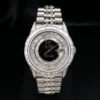 Custom Diamond Rolex President Day-Date 18k White Gold Mens 36mm 18239 1989, view 1