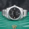 Rolex Oyster Perpetual 114300 39mm 2016 Dark Rhodium Dial Box Card, view 2