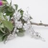 Van Cleef Arpels Folie de Pres Flower Diamond Earrings 18k 2" w/ Box, view 9