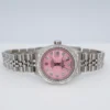 Ladies Rolex Date 6916 Diamond Bezel 18k Gold SS Warranty 26mm 6.25", view 3