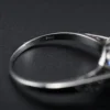 Antique Cut No Heat Ceylon Sapphire Diamond Ring 5.6ct Size 5.5 Lang, view 8
