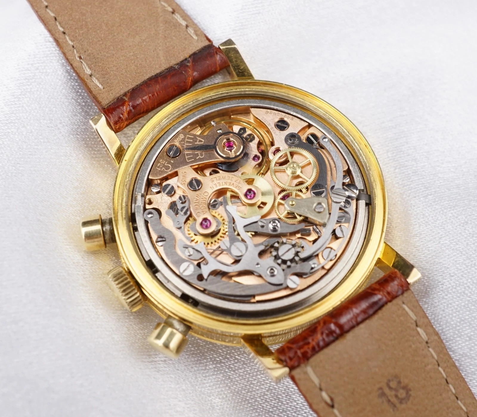 1966 Omega Seamaster Chronograph 105.005-65 Cal 321 Vintage 35mm Serviced, view 4