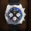 2016 Breitling Chronomat 44 GMT Black Onyx Dial AB0420 Box & Papers 44mm, view 4